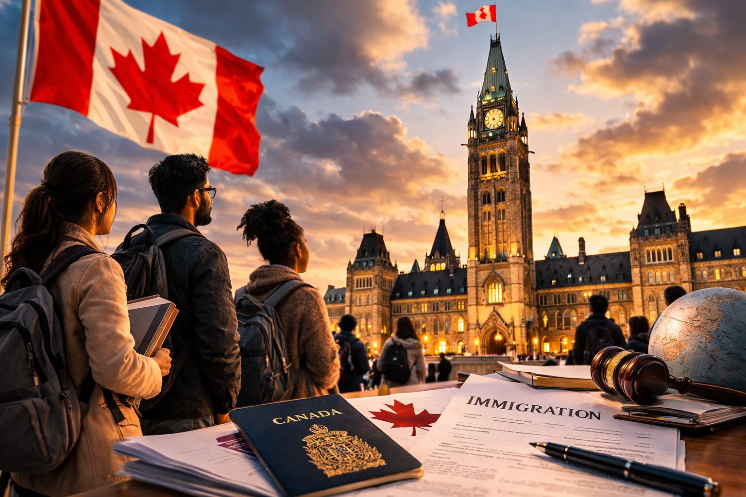 加拿大移民改革法案 C-12 通过关键立法关口,涉工签、学签及永居文件处置权扩张