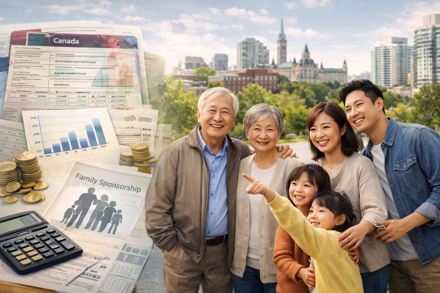 加拿大调整父母及祖父母超级签证收入计算方式,3月31日起适用新规