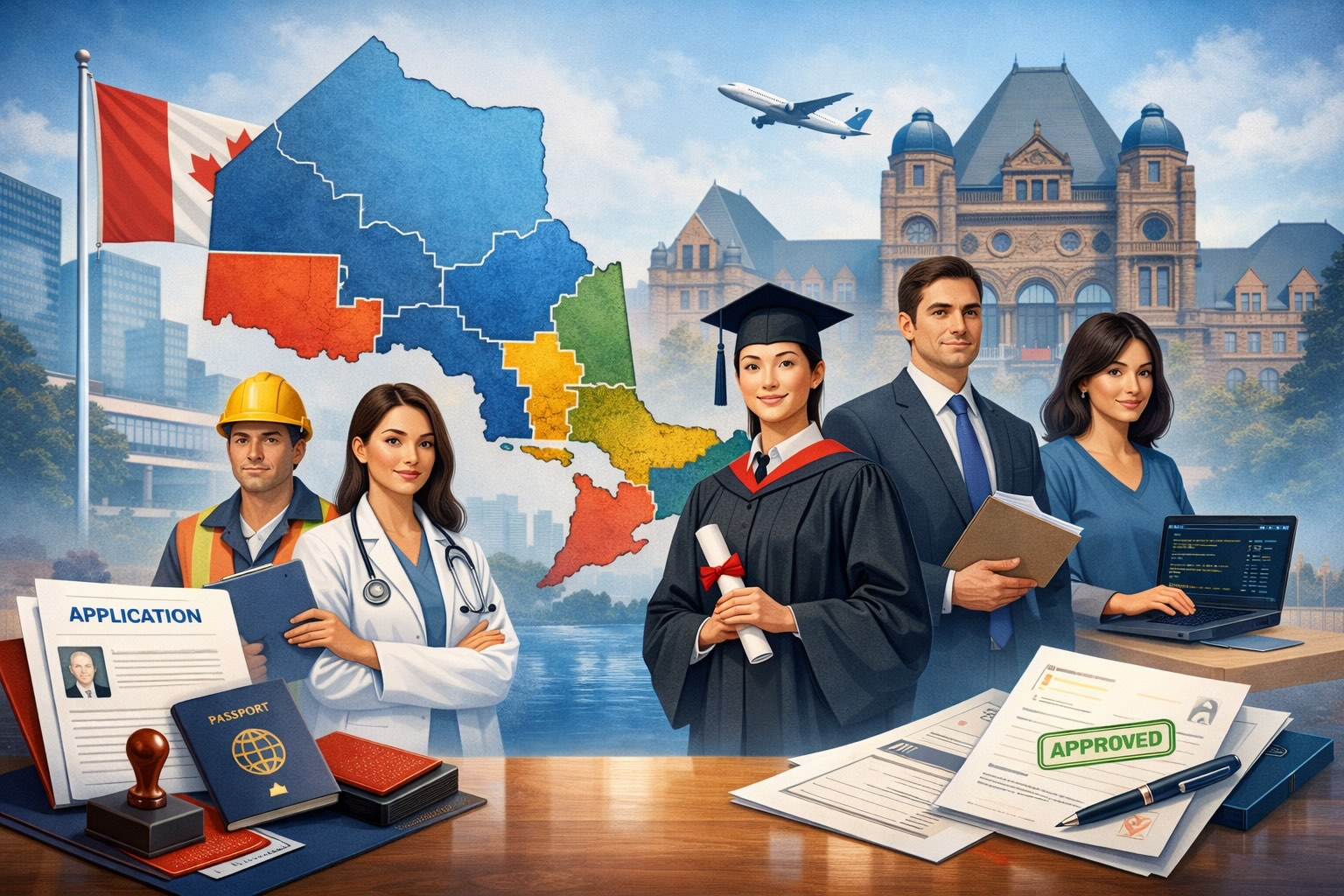 安大略省3月25日发出逾1100份省提名邀请,面向外籍工人、国际毕业生及紧缺职业人才