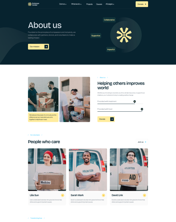 Page screen