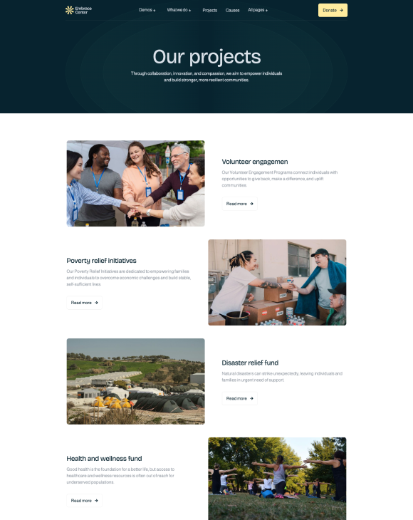 Page screen