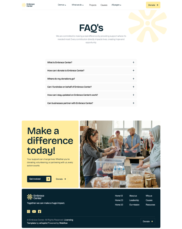 Page screen