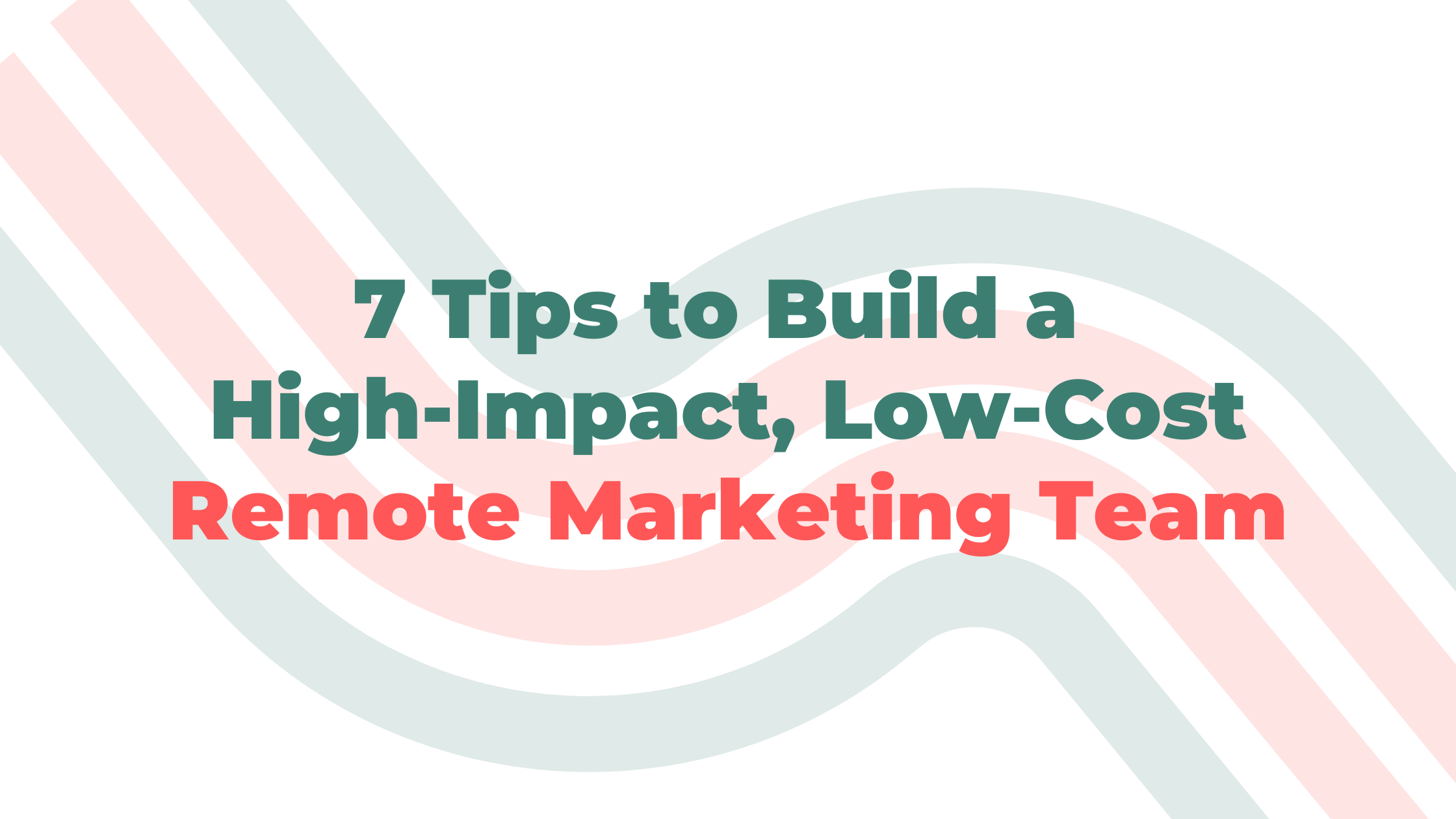 Remote Marketing Team