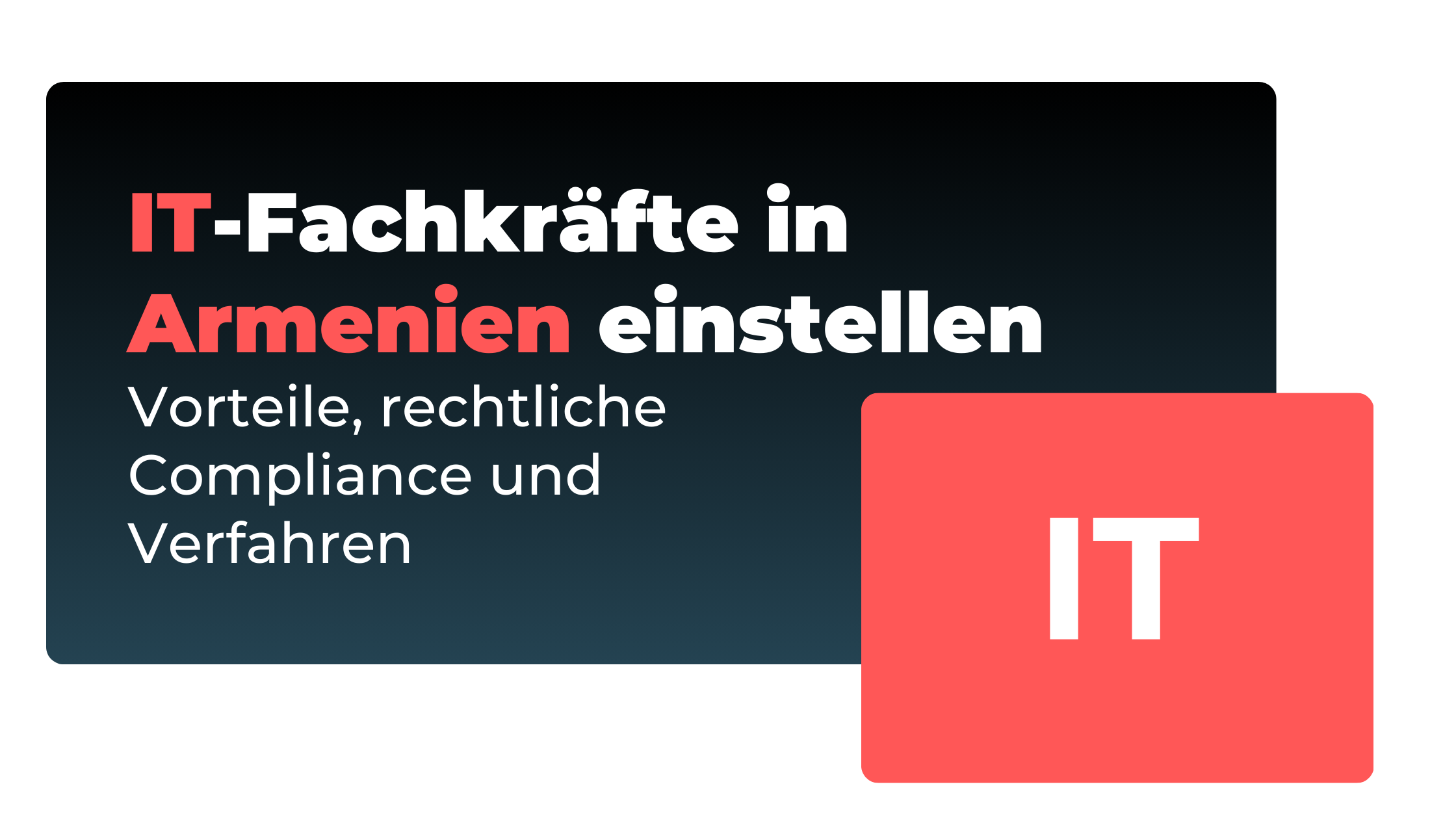 IT-Fachkräfte in Armenien 