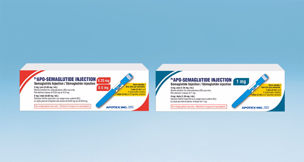 Generic semaglutide injection pen similar to Ozempic for diabetes treatment in Canada