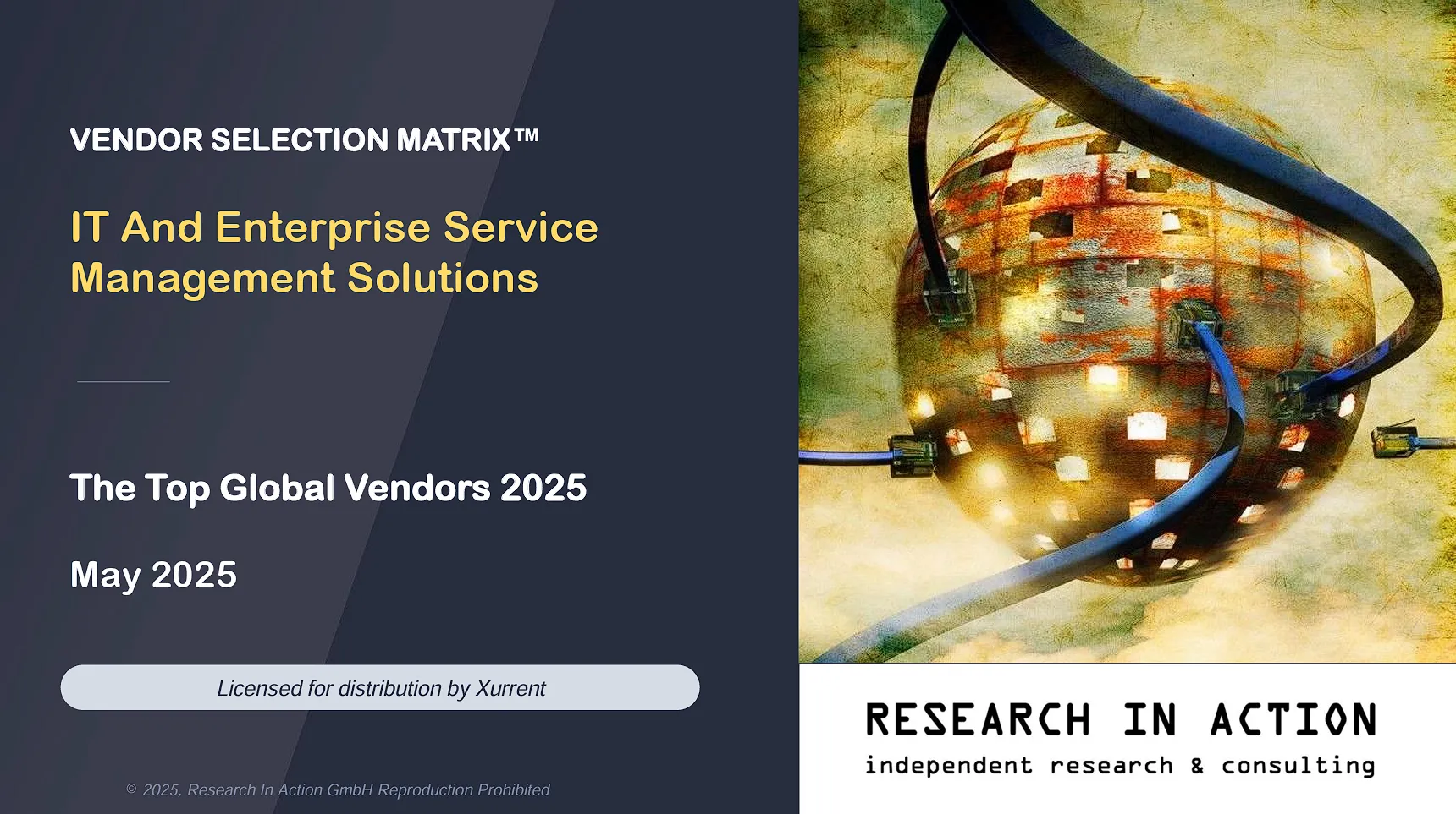 cover page for pdf titled it and enterprise service managements solutions
