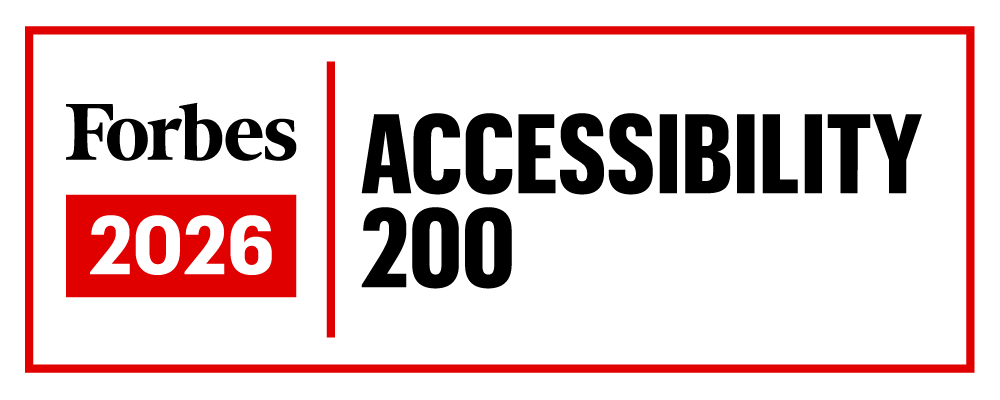 Forbes 2026 Accessibility 200 logo.