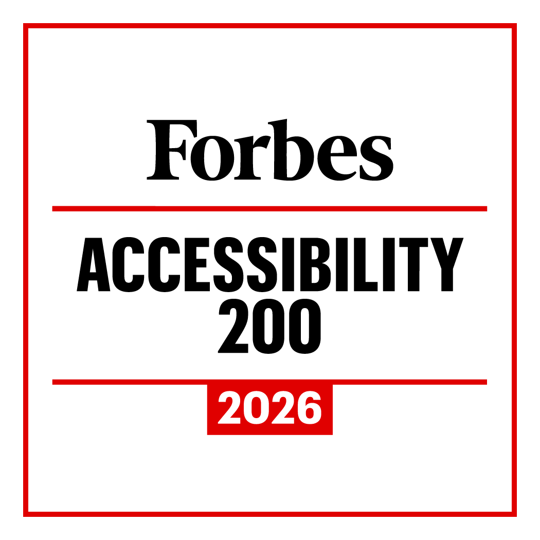 Forbes 2026 Accessibility 200 logo.