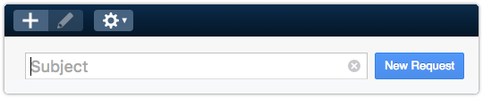 Empty ITRP Service Desk console Search box