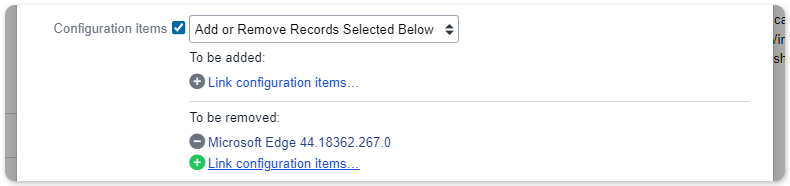 add remove cis
