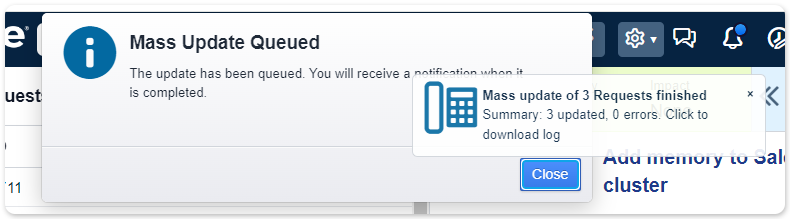queued