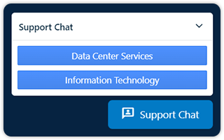 Support chat self service