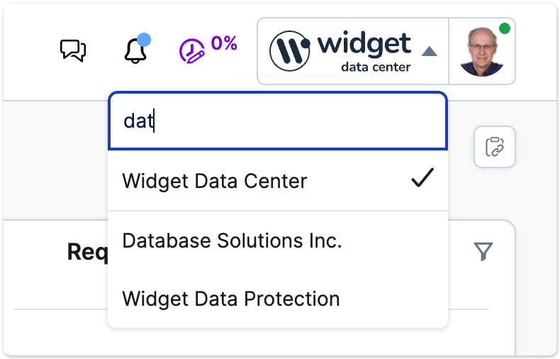 Account-switcher-filter