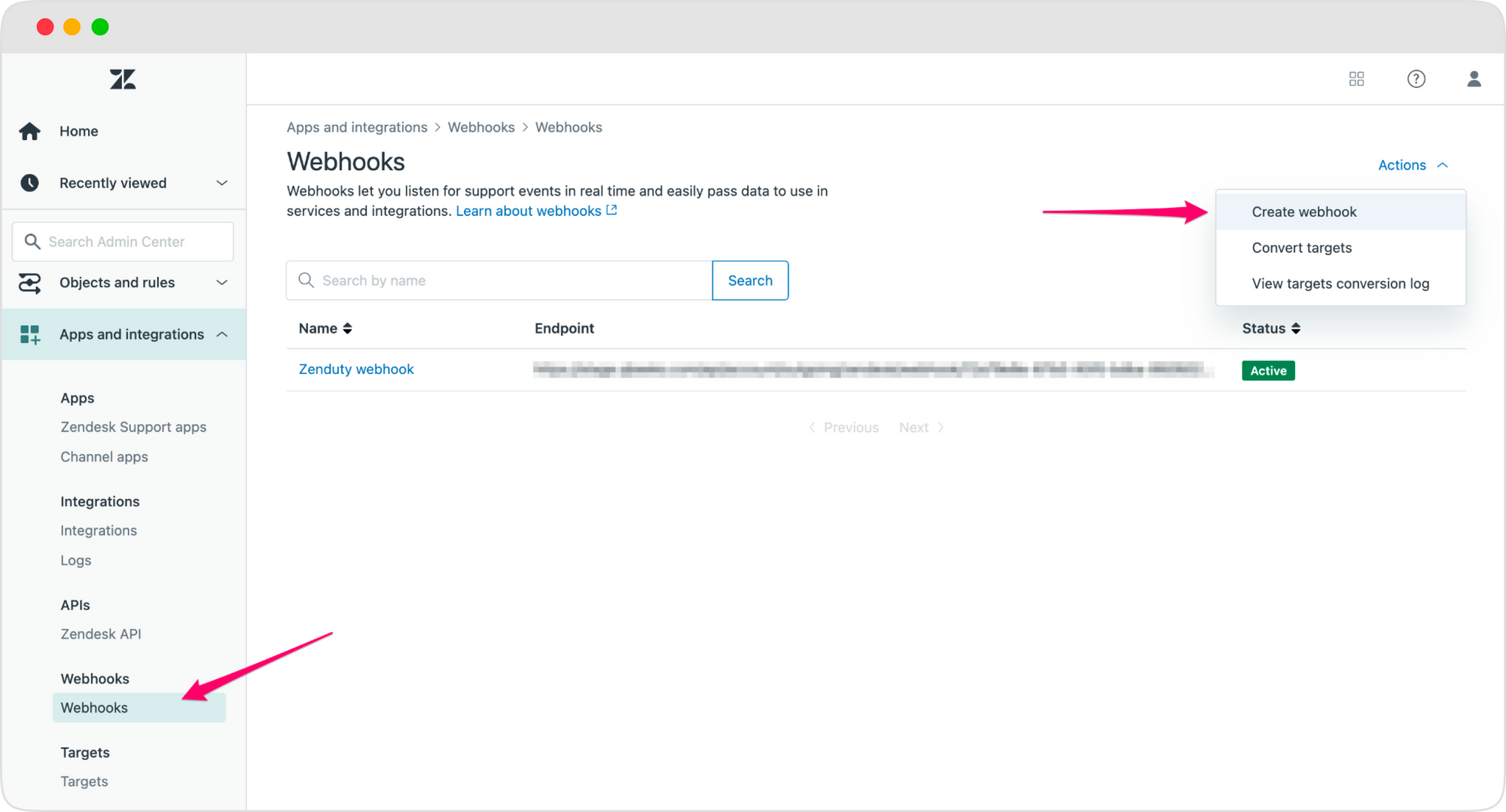 Zendesk integration with Xurrent IMR