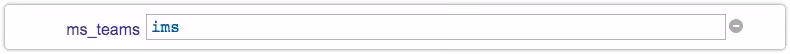 SCIM MS Teams ims expression in automation rules