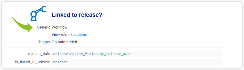Automation rule origin
