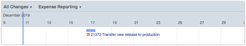 Change Calendar filter by service