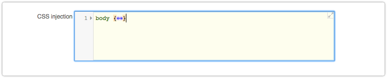 Code folding in code editor