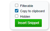 Copy to clipboard UIX