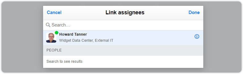 Link self project task