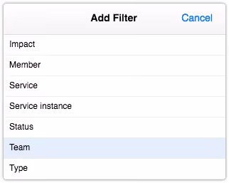 Team filter for Inbox views