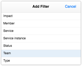 Team filter for Inbox views