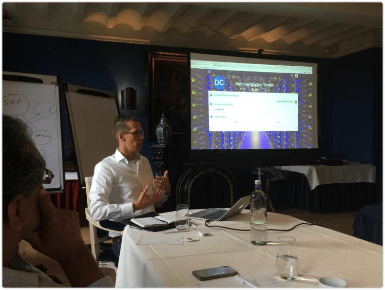 4me CAB 2019 chatbot demo