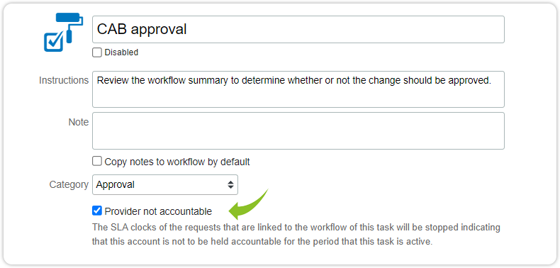 Provider-not-accountable
