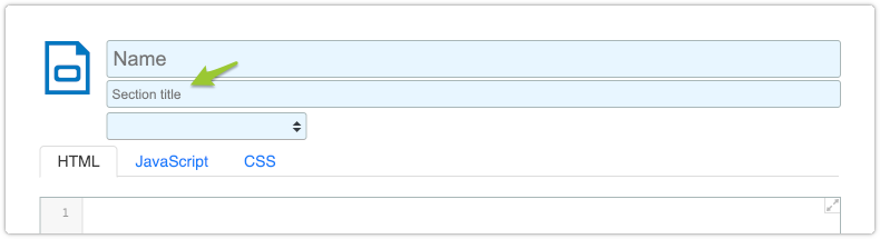 Empty UI extension form