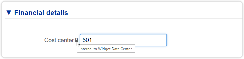 Internal ui extension