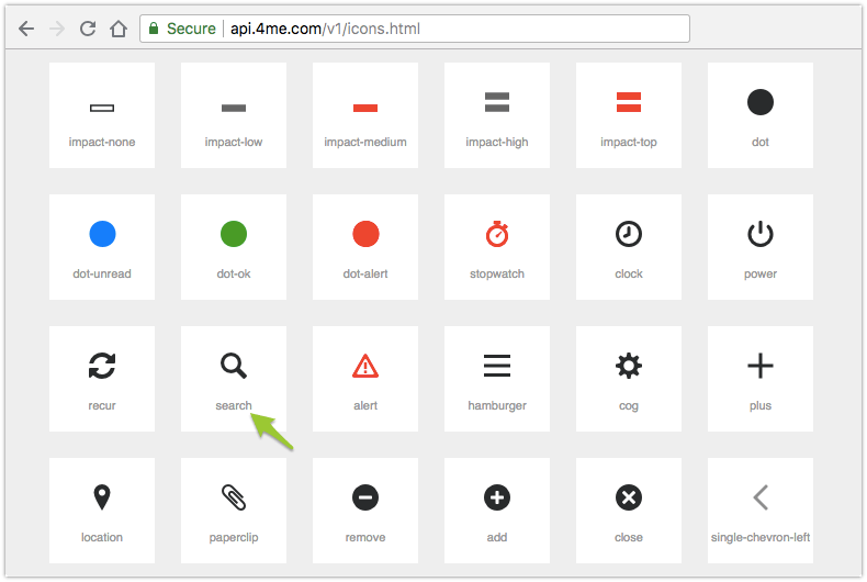 4me application icons