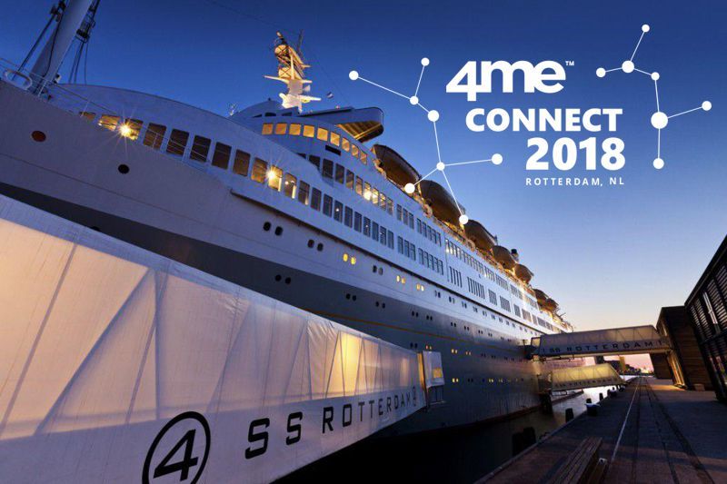 All aboard the SS Rotterdam for 4me Connect 2018