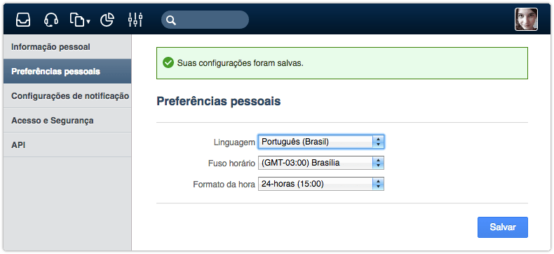 Language preference portuguese brazil