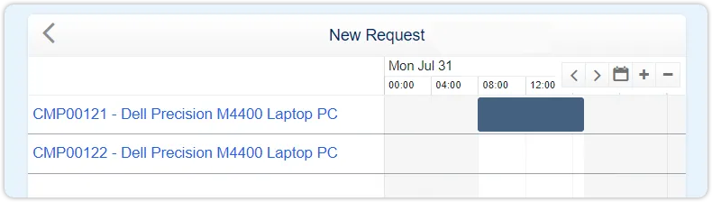 Private reservation self service