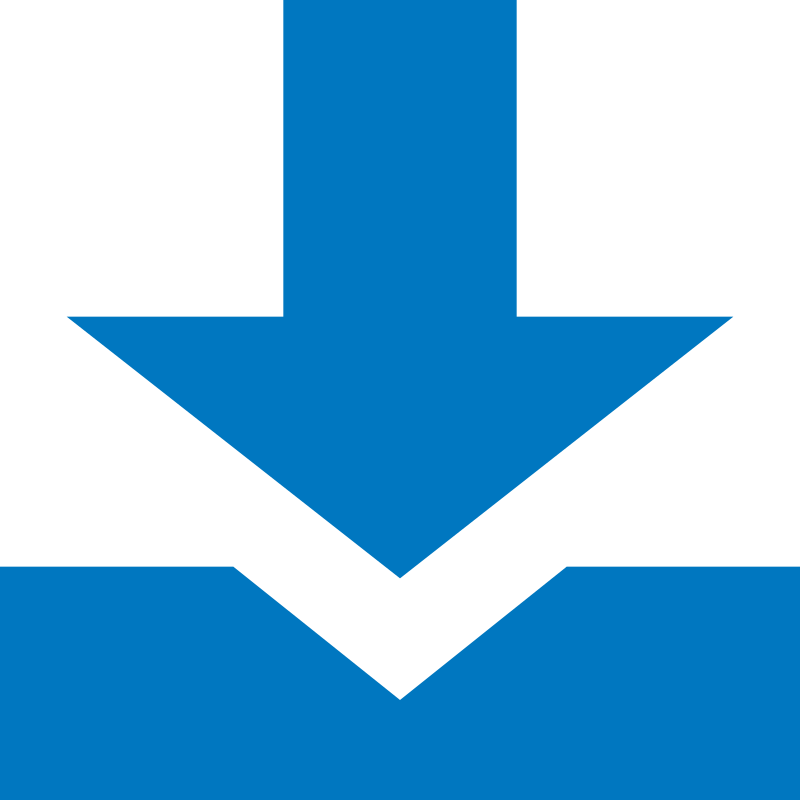 A black and blue arrow pointing to the left
