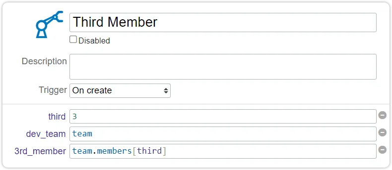 A screen shot of the third member of the website