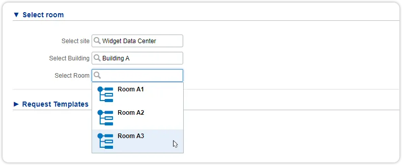 UI extension with custom suggest tree