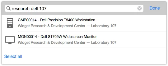 Configuration item suggestions