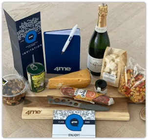 The care package for the participants