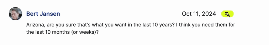 A close up of a text on a white background