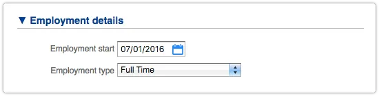 UI extension example on the Person form