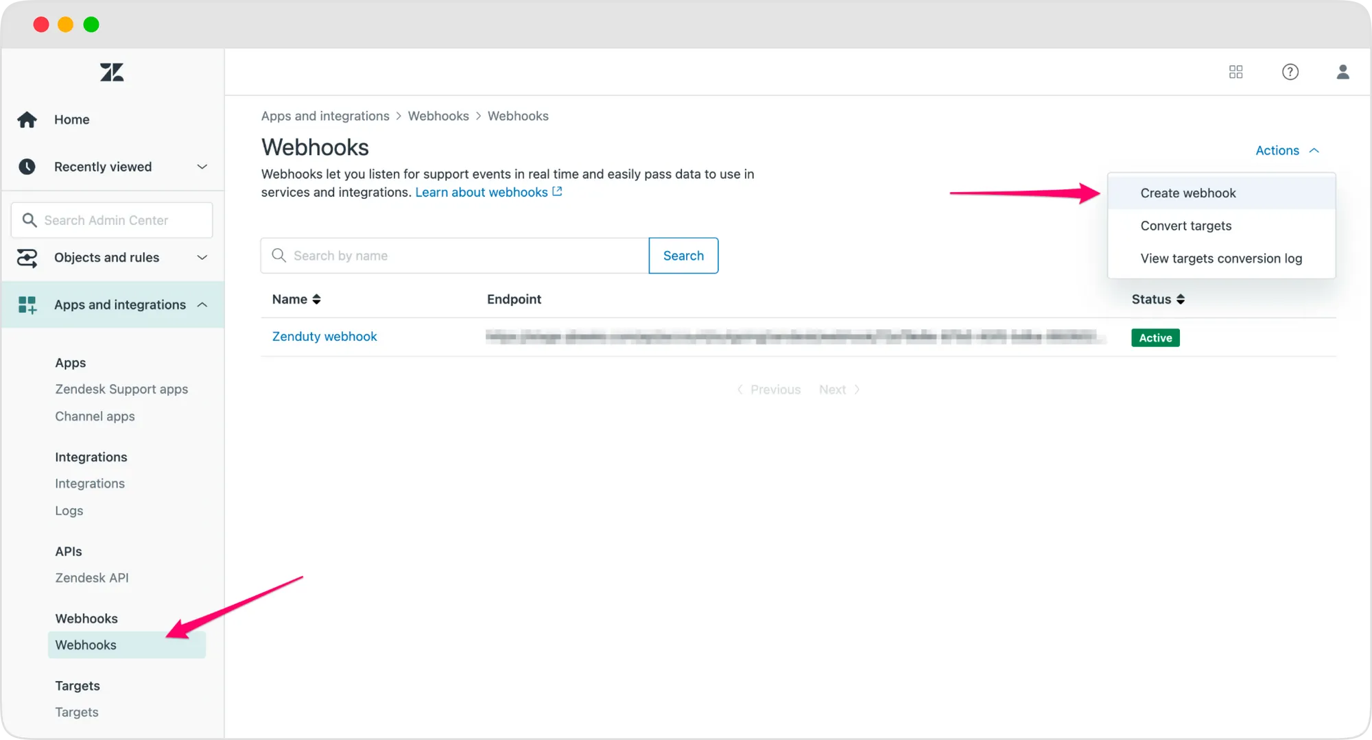 Zendesk integration with Xurrent IMR