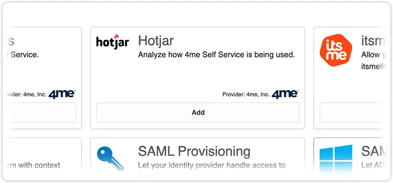 hotjar integration app store