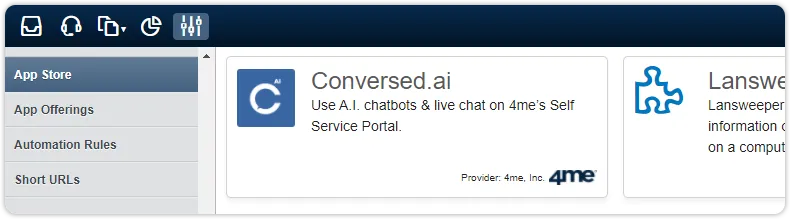 Conversed ai in app store