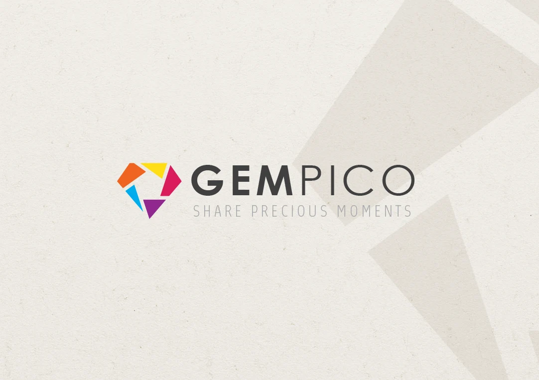 Logo design for a photo printing service — a warm and personal identity capturing the joy of turning memories into tangible keepsakes. 