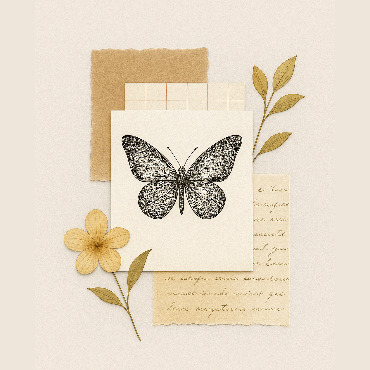 Creative branding concept displayed on tablet with handwritten sketch and visual notes