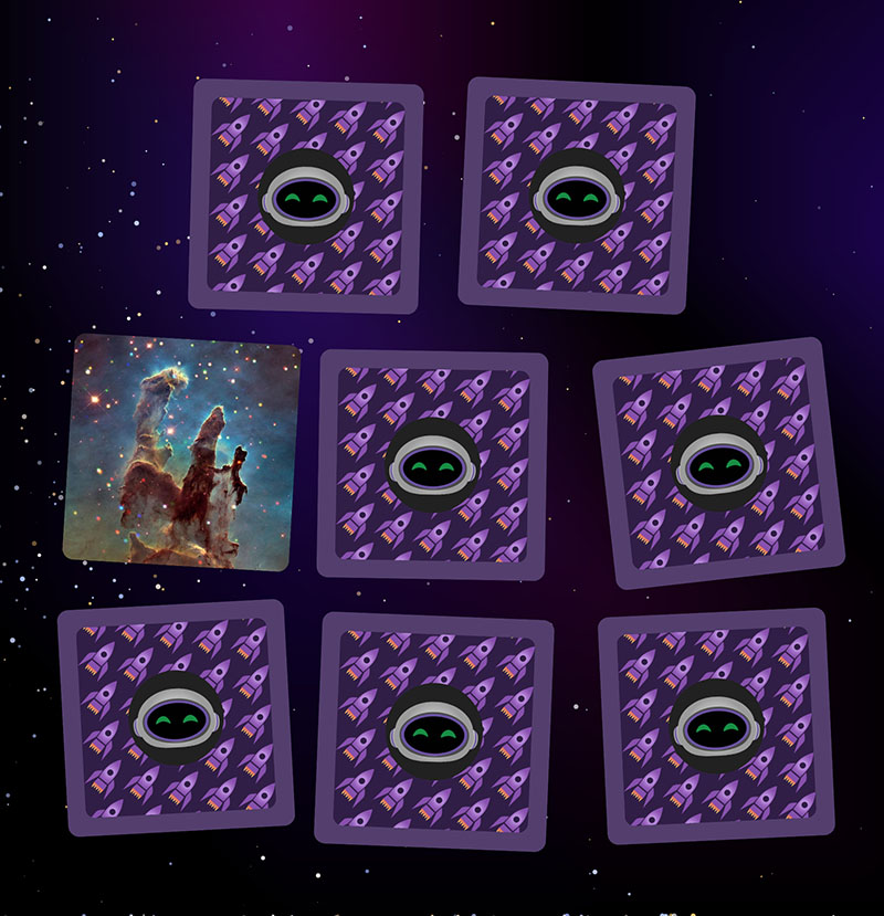 A screenshot of the match feature of the Adventures with ELI app