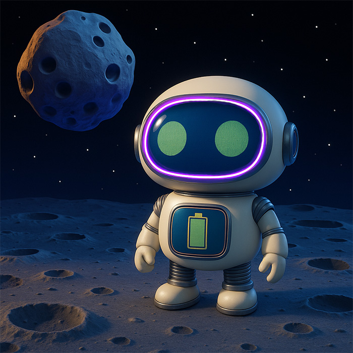 ELI the robot in space