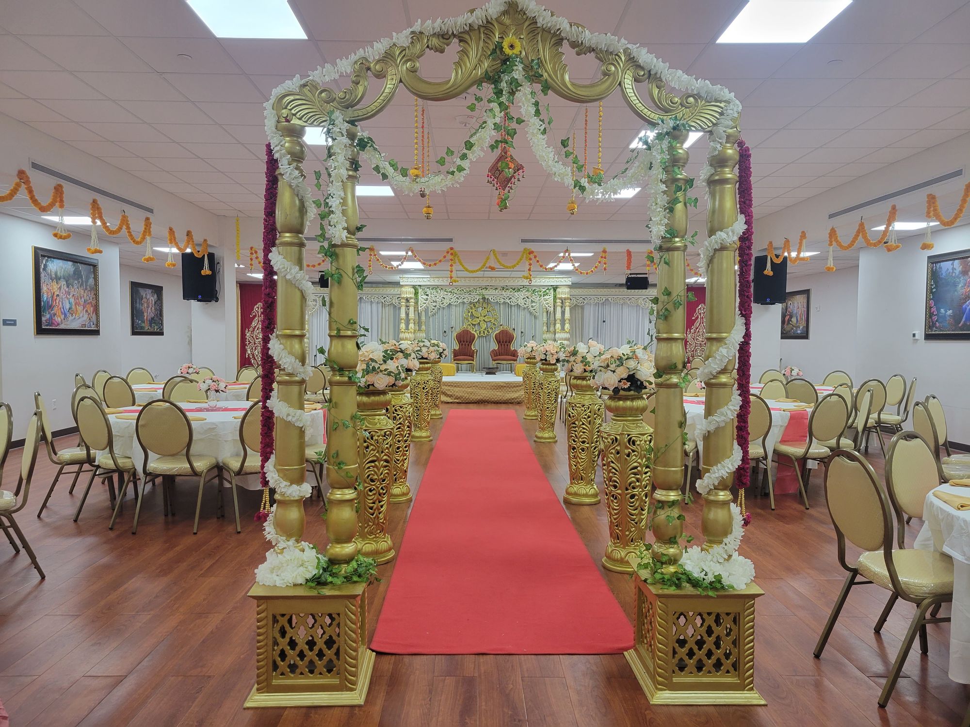 🌺 Radha Krishna Temple – The Hidden Gem Among Dallas Wedding Venues Where Culture Blends with Luxury and Spiritual Beauty