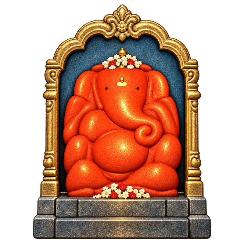 Mahaganapati Ashtavinayak Ganesh of Ranjangaon